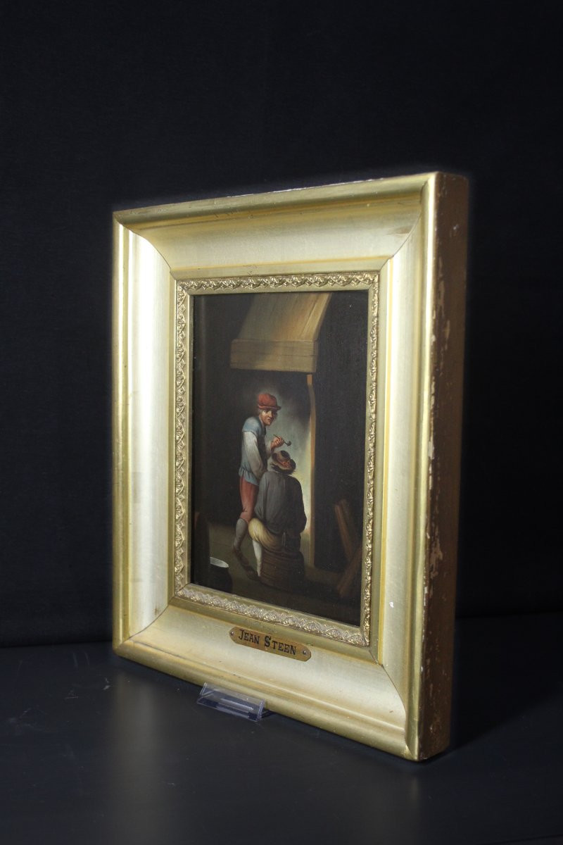 Scuola fiamminga, fumatori di pipa-photo-3