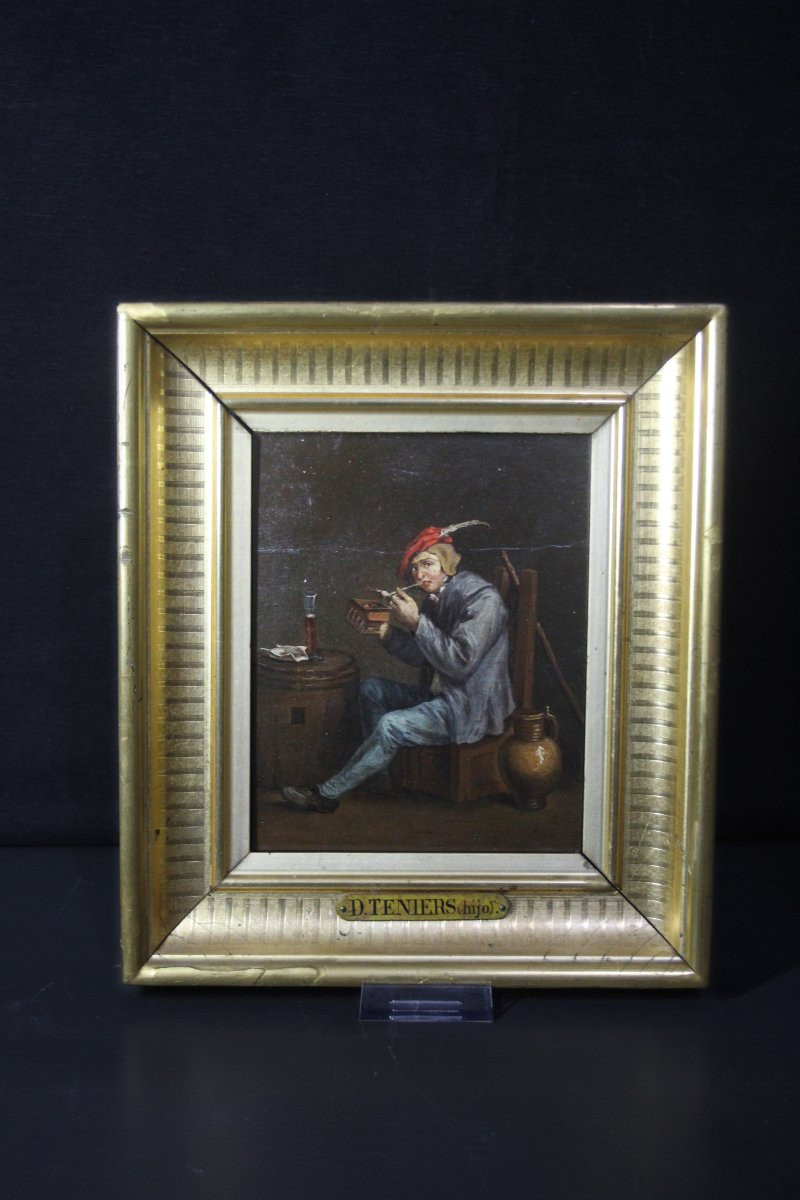 Scuola fiamminga, Il fumatore-photo-2