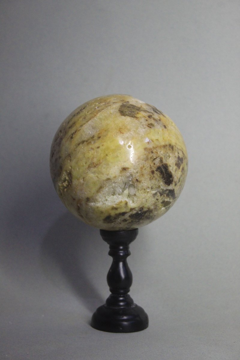 Sfera di quarzo su supporto personalizzato-photo-1