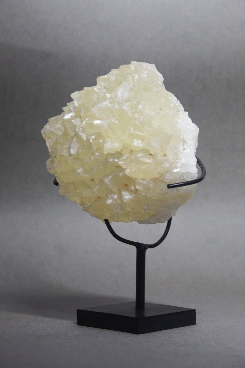 Cristallo di calcite su supporto personalizzato