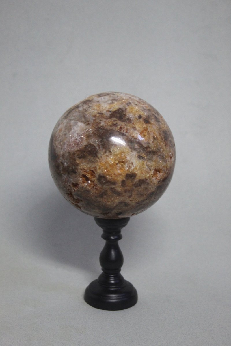Sfera di quarzo su base personalizzata-photo-1