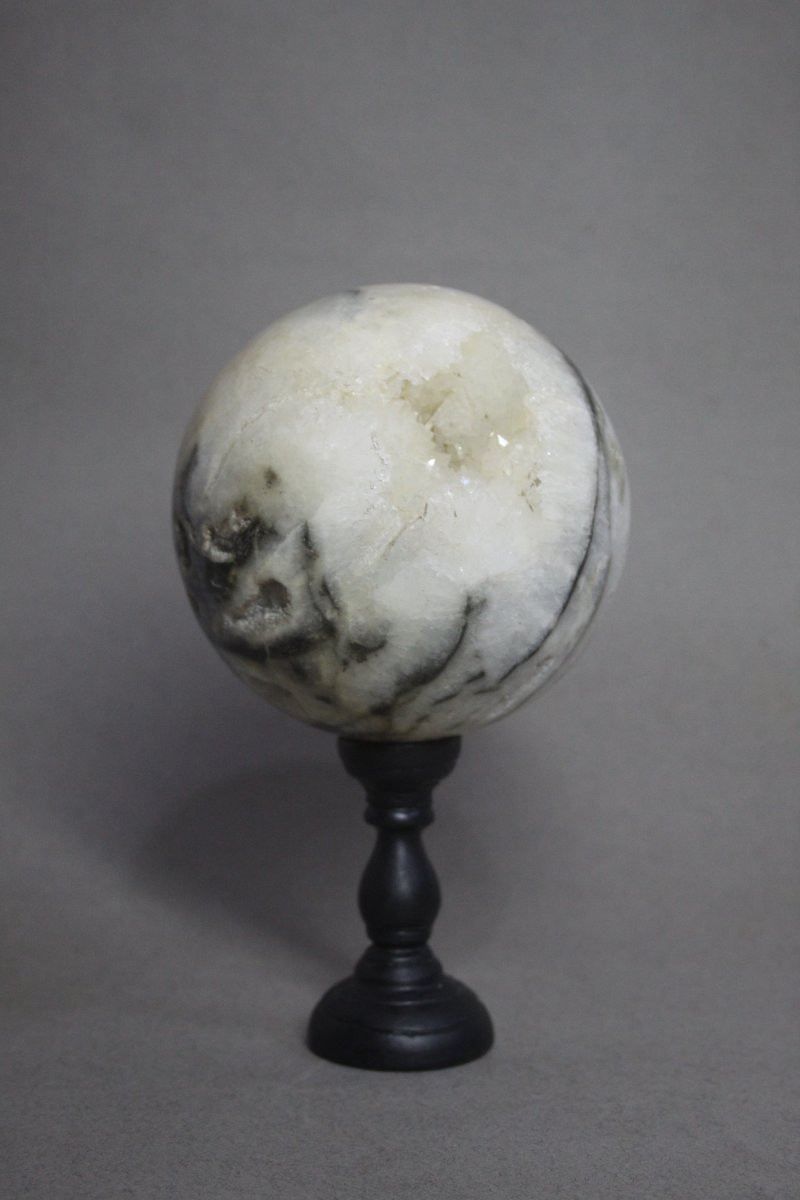 Sfera di calcite, base personalizzata-photo-2
