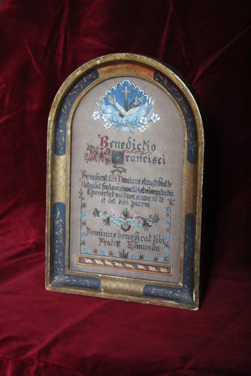 Benedizione francescana manoscritta-photo-2