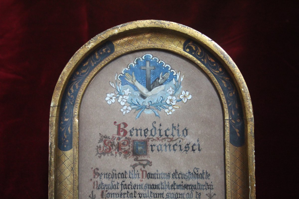 Benedizione francescana manoscritta-photo-3
