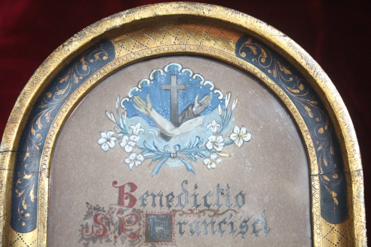 Benedizione francescana manoscritta-photo-1