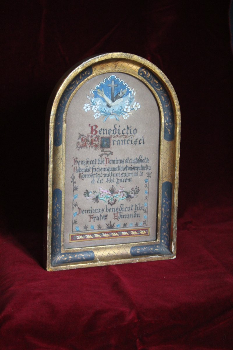 Benedizione francescana manoscritta-photo-6
