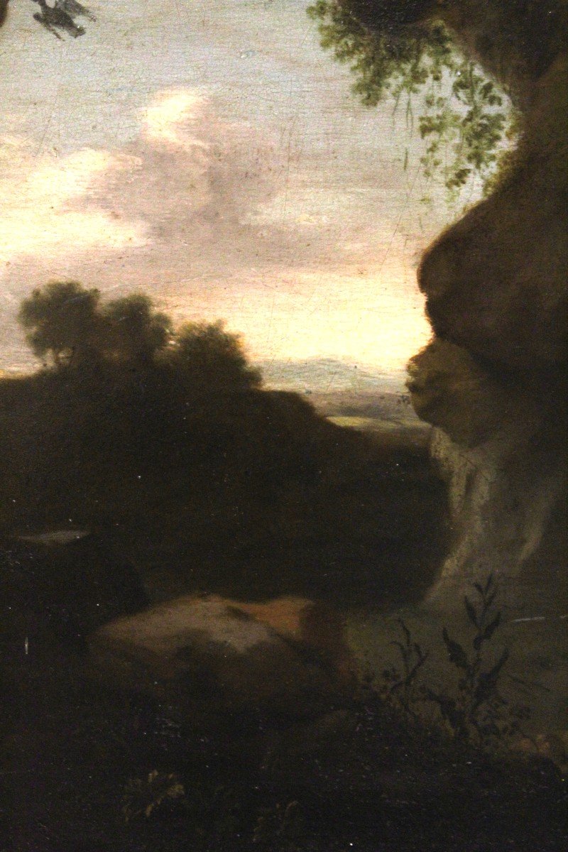 Dipinto di Santo, Olio Su Rame, Italia XVIII secolo-photo-3