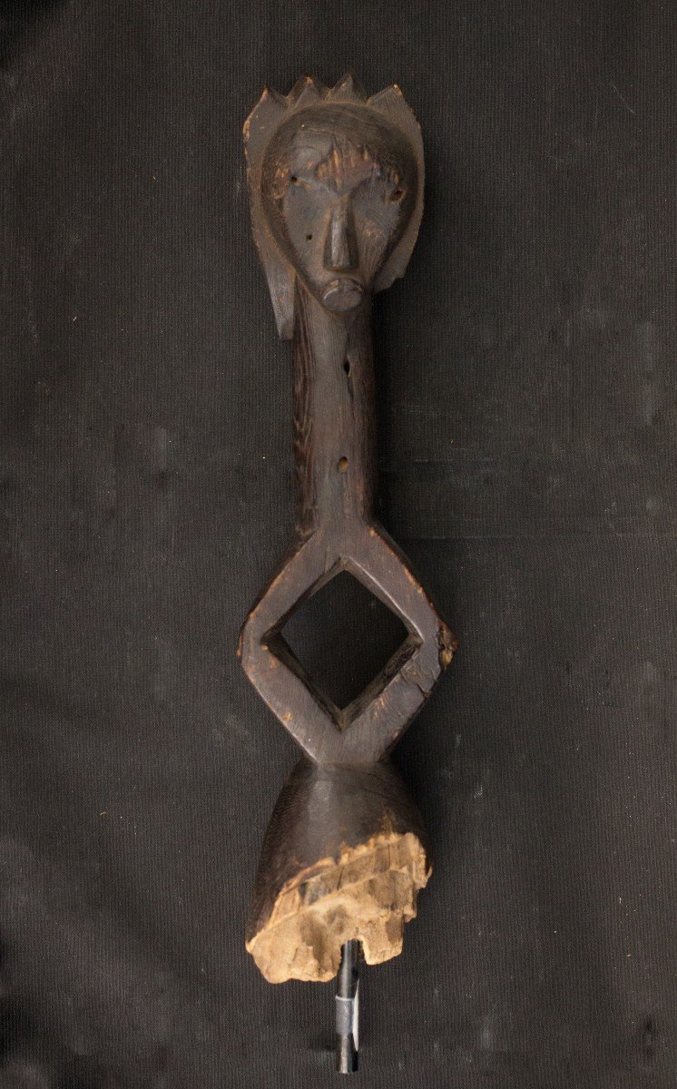 Arte Africana, Testa Del Reliquiario Fang Byeri-photo-2