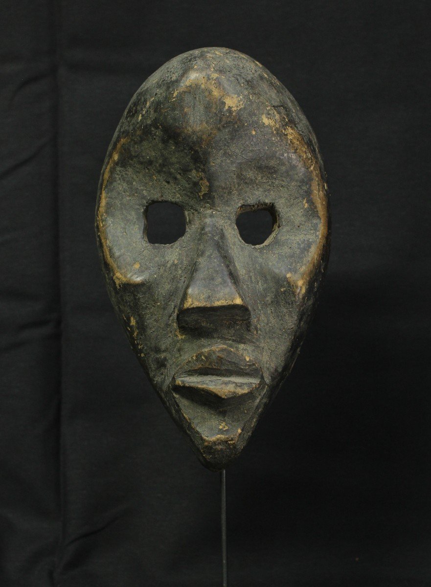 Arte Africana, maschera Dan antica datata 1935