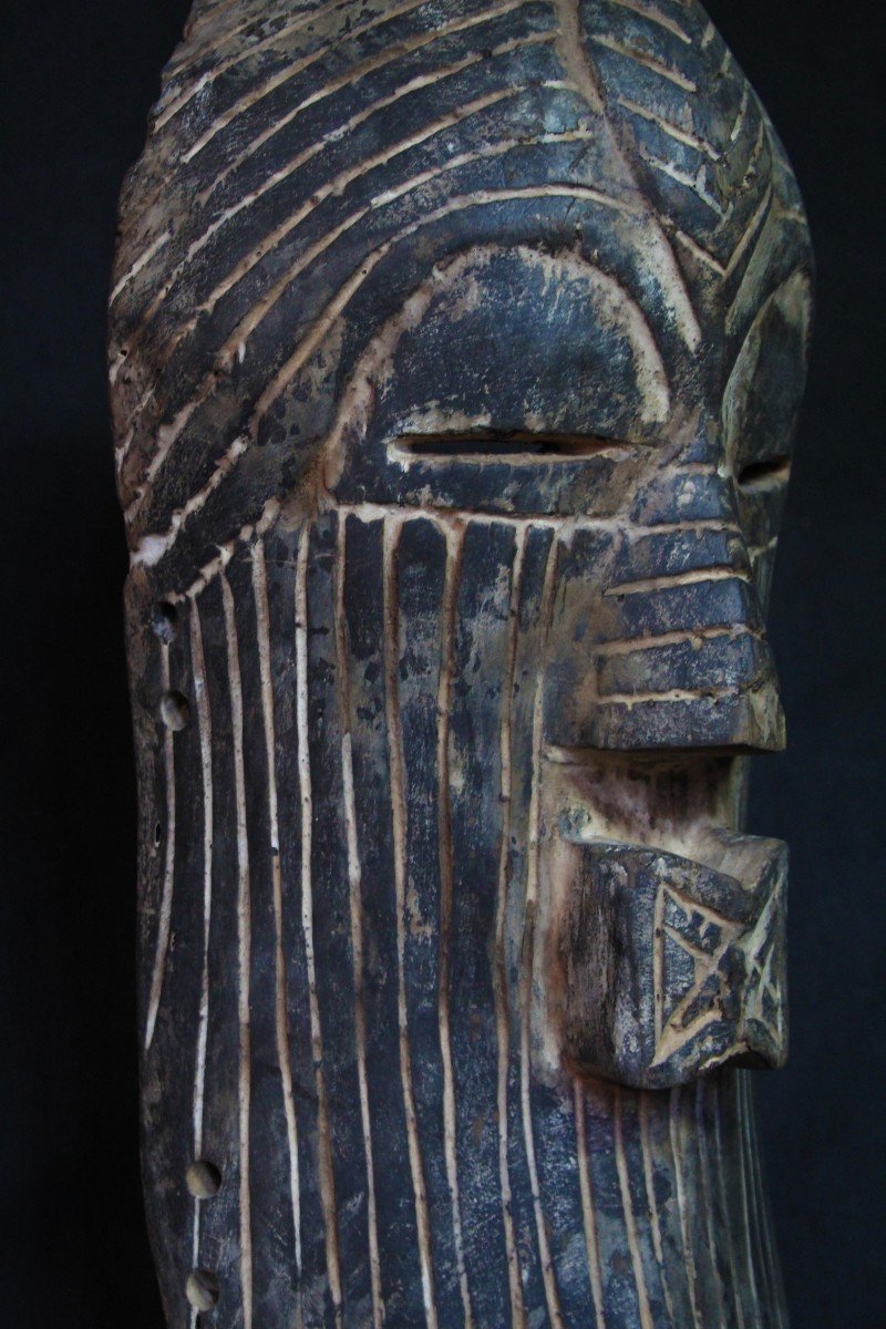 Maschera Songye Kifwebe - Repubblica Democratica del Congo-photo-2