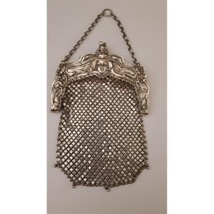 Art Nouveau Silver Bag