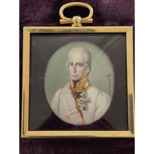 Miniature: Francis 1st Of Austria