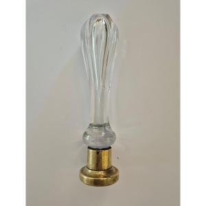 Fleurs De Lys Crystal-brass Seal