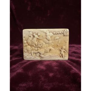 Antique-themed Ivory Plaque - 18th Century
