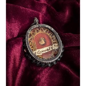 Silver Reliquary Containing A Relic Of Saint Gervais, 18th Century