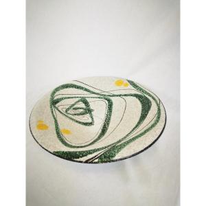 Decorative Ceramic Cup/dish Signed Ruscha 
