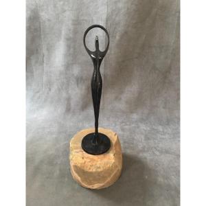 Clio, The Proclaimer, Cast Bronze Sculpture / Statuette  