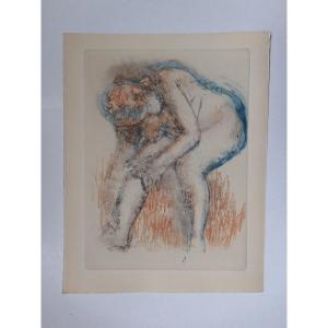 Engraving - Edgar Degas, Paul Valéry: Degas Danse, Dessin. Ambroise Vollard, Paris 1936