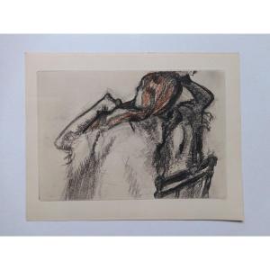 Engraving - Edgar Degas, Paul Valéry: Degas Danse, Dessin. Ambroise Vollard, Paris 1936