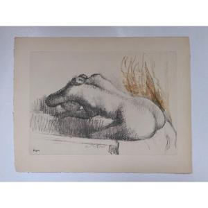Engraving - Edgar Degas, Paul Valéry: Degas Danse, Dessin. Ambroise Vollard, Paris 1936