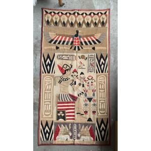 Wall Tapestry, In Great Condition, Made In Egypt, Early 1900s.