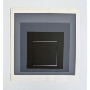 Albers, Josef - Homage To The Square, Silkscreen On Vellum - Josef Keller 1968 (2)
