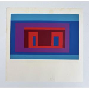 Albers, Josef - Ten Variants, Silkscreen On Vellum - Josef Keller 1968 (1)