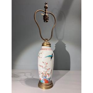 Porcelain Lamp, Samson, Chantilly, Kakiemon.