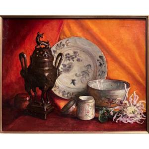 Still Life, Henriette Guillemot Alias Lucie Couvreur Rennaise Artist