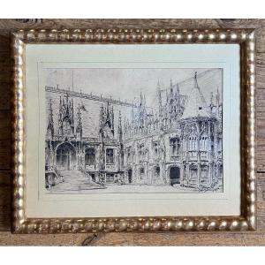 Rouen Courthouse Guillaume Albert Desmarest (1848-1906)