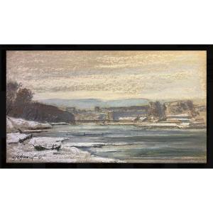 Swiss Painting Lh Salzmann (1887-1955)