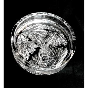 Pretty Very Big Crystal Cup, Model "cratère" By Daum, Perfect, Era Baccarat Lalique