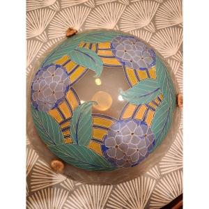 Art Deco Loys Lucha Pendant Lamp