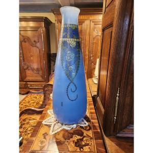 Grand Vase art Deco Legras