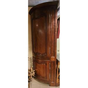 Pair Of Lorraine Corner Cabinets Late 18th
