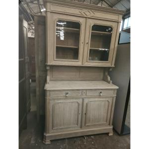 1900 Buffet In Sandblasted And Patinated Oak 