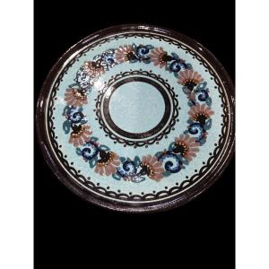 Art Deco Pie Plate By Ceramicist Paul Jacquet