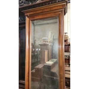 19th Century Alsatian Walnut Mirror