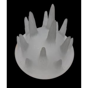 R.lalique Chandelier With Stalactites Model Between 1912 And 1914