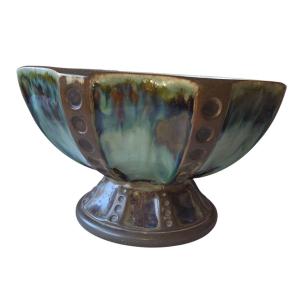 Glazed Stoneware Cup By Pierre Mougin In Nancy (1933 - 1936)