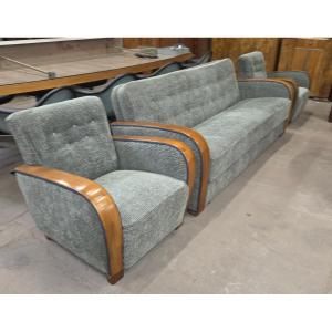 Restored Art Deco Living Room, It Was Just The Main Set Piece For A Film