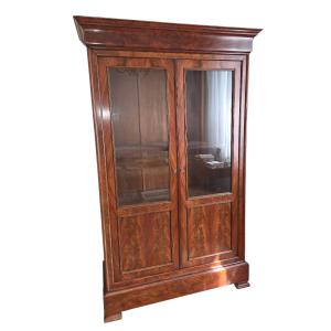 19th Century Cuban Mahogany Restoration Bookcase 