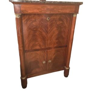 Empire Period Mahogany Secretary