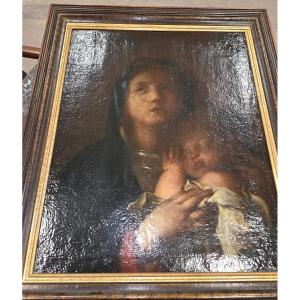 Virgin And Child From The 17th Italian (florentine) School