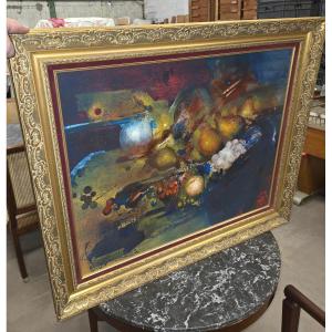 Painting By The Strasbourg Artist Jaime Olivares