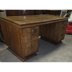 Large Art Deco Rosewood Desk By Gauthier Poinsignon 