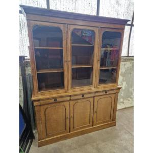 Estoration-style Mahogany Bookcase From The 1960s