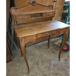 Small Louis XV Style Walnut Desk From 1900/1920