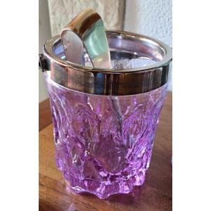 Alexandrite Glass Ice Bucket 60s Purple