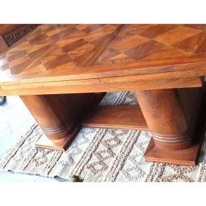 Table De Salle A Manger Dans Le Goût De Charles  Dudouyt 